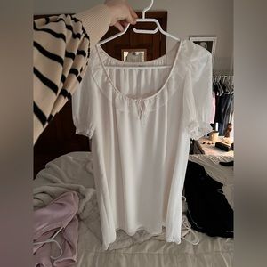 Aritzia / Wilfred / Frilly Mini Dress